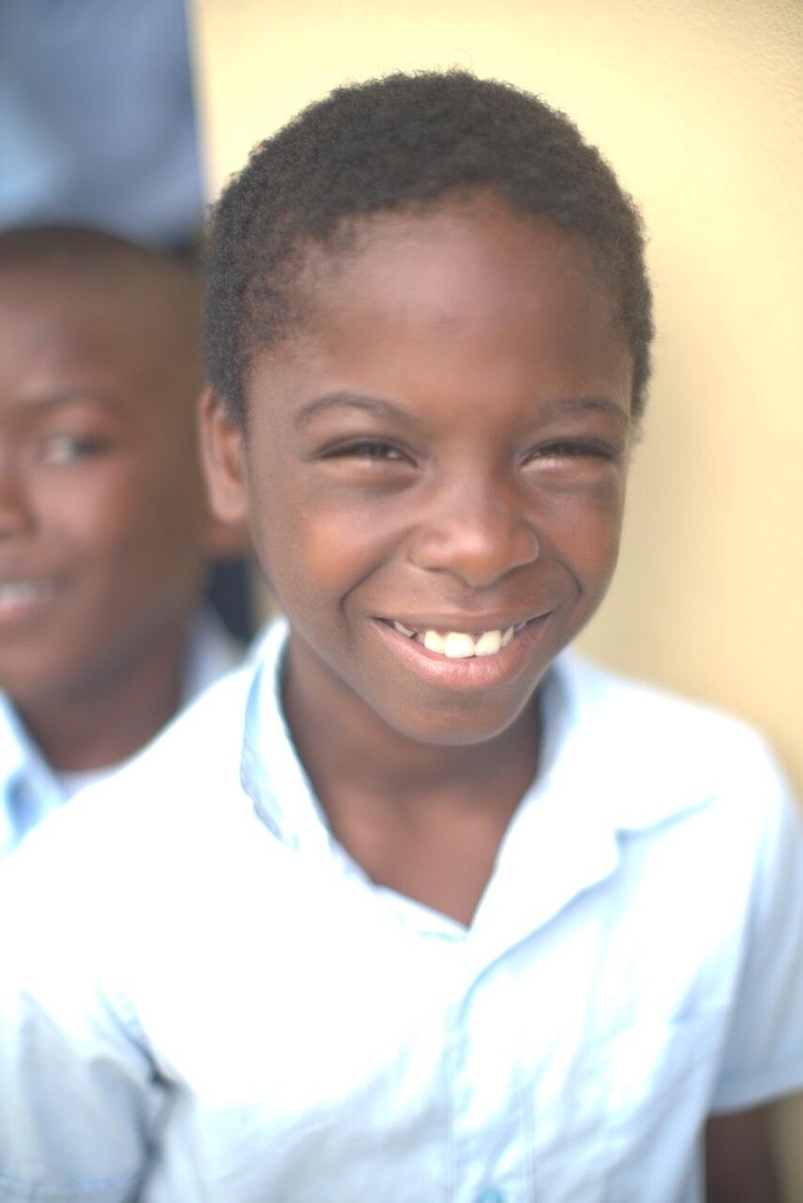 A student in Abaco