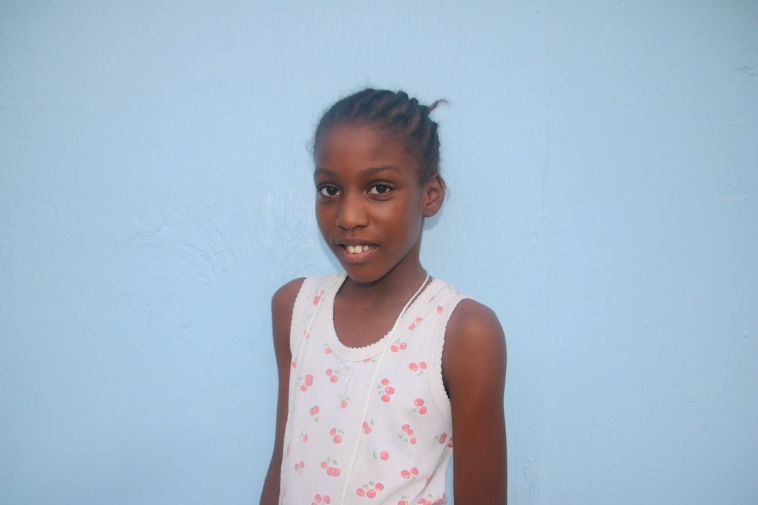 A student in Abaco